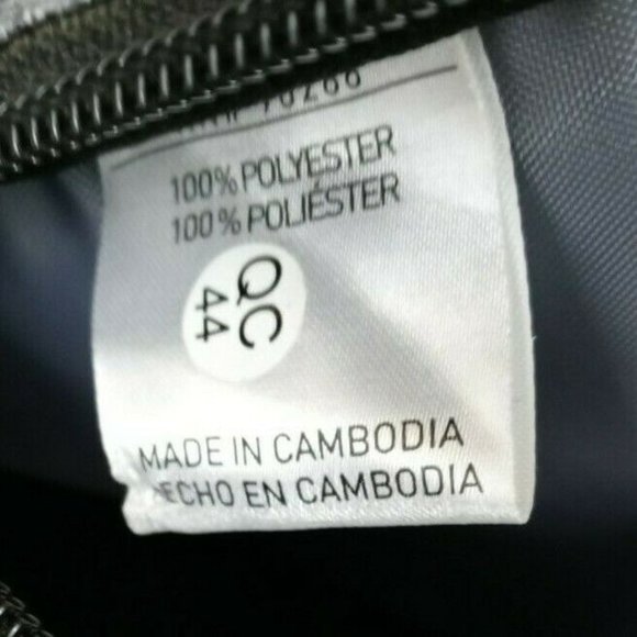 Adidas Core Backpack Classic 3 Stripe Tech Friendly Gray & Black - Picture 7 of 7